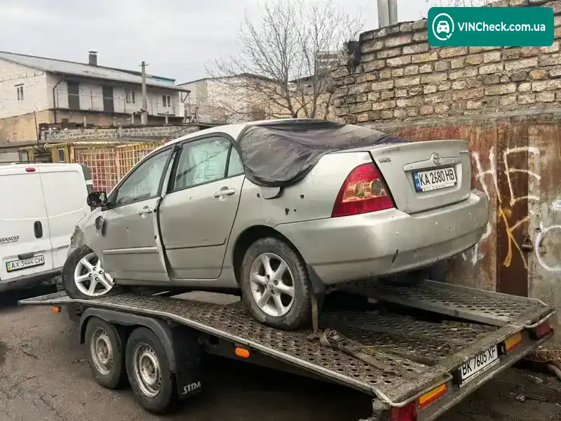 Toyota Corolla 2006, фото з оголошення 2 з 8, VIN NMTBZ20E50R141406