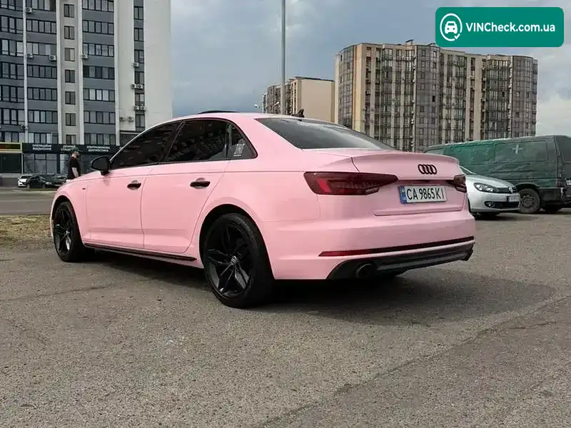 Audi A4 2017, фото з оголошення 2 з 18, VIN WAUKMAF49JA041250