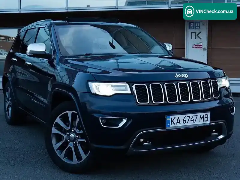 Jeep Grand Cherokee 2017, фото з оголошення 1 з 17, VIN 1C4RJFCG4JC246551