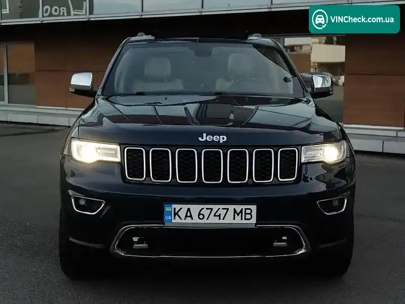 Jeep Grand Cherokee 2017, фото з оголошення 2 з 17, VIN 1C4RJFCG4JC246551