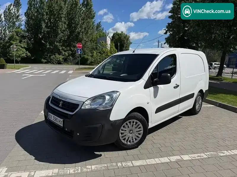 Peugeot Partner 2017, фото з оголошення 2 з 16, VIN VF37EBHY6HJ567446