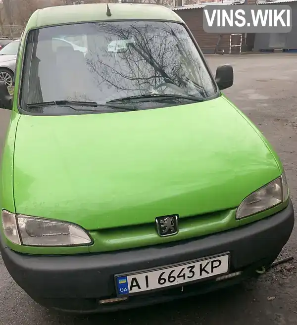 Peugeot Partner 2000, фото з оголошення 1 з 16, VIN VF35BWJZE60187629