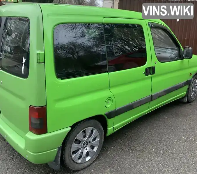 Peugeot Partner 2000, фото з оголошення 2 з 16, VIN VF35BWJZE60187629