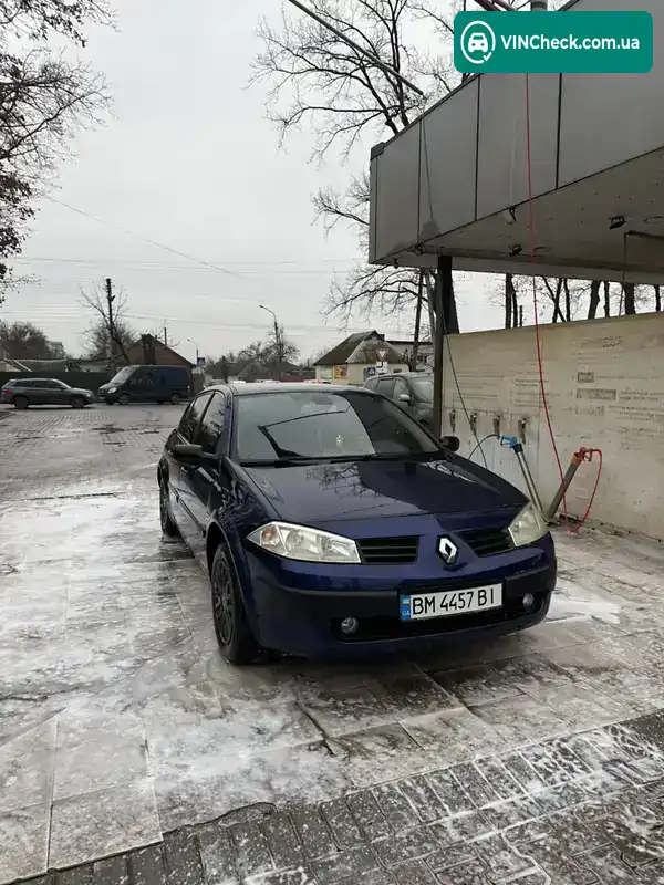 Renault Megane 2004, фото з оголошення 2 з 7, VIN VF1LMRFC531570883