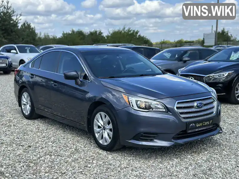 Subaru Legacy 2016, фото з оголошення 1 з 21, VIN 4S3BNAC62H3004626