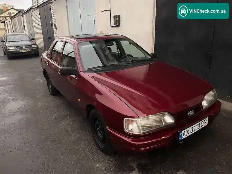 Ford Sierra 1992, фото з оголошення 1 з 10, VIN WF0FXXGBBFNL60423