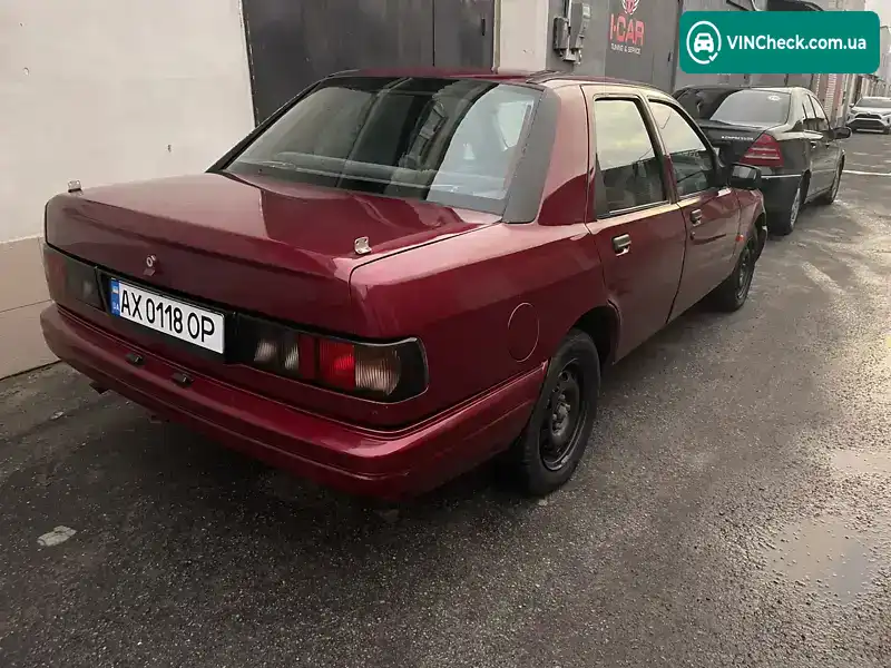 Ford Sierra 1992, фото з оголошення 2 з 10, VIN WF0FXXGBBFNL60423