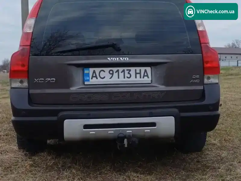 Volvo XC70 2005, фото з оголошення 2 з 9, VIN YV1SZ714461224801