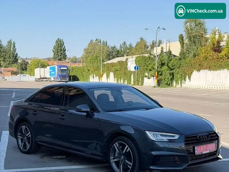 Audi A4 2016, фото з оголошення 1 з 9, VIN WAUENAF46HN019378