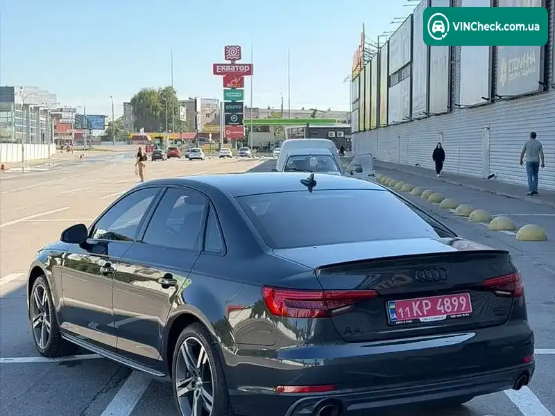 Audi A4 2016, фото з оголошення 2 з 9, VIN WAUENAF46HN019378