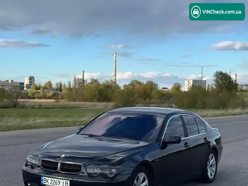 BMW 7 Series 2003, фото з оголошення 1 з 11, VIN WBAGM41040DS01074