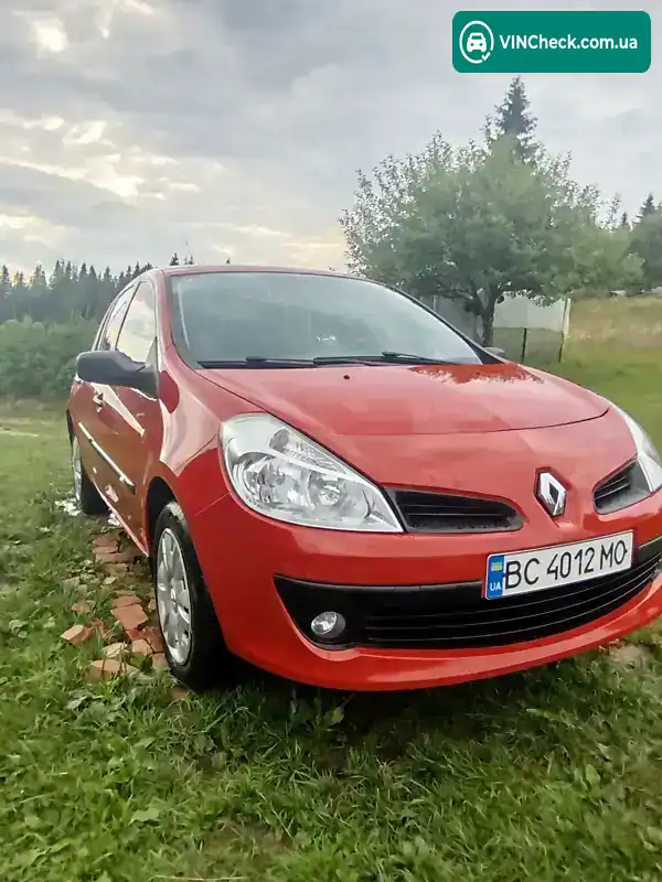Renault Clio 2007, фото з оголошення 1 з 10, VIN VF1BR130538338516