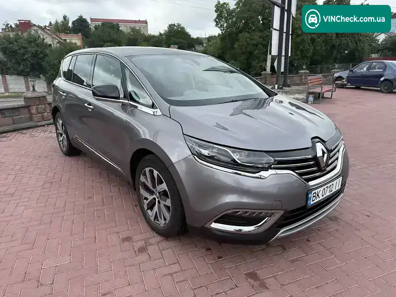 Renault Espace 2016, фото з оголошення 1 з 21, VIN VF1RFC00456966006