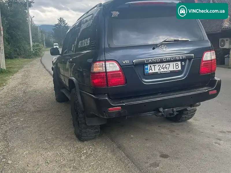 Toyota Land Cruiser 1998, фото з оголошення 2 з 8, VIN JT111WJA005001282