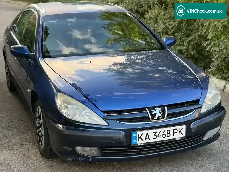 Peugeot 607 2002, фото з оголошення 2 з 6, VIN VF39D3FZB92073522