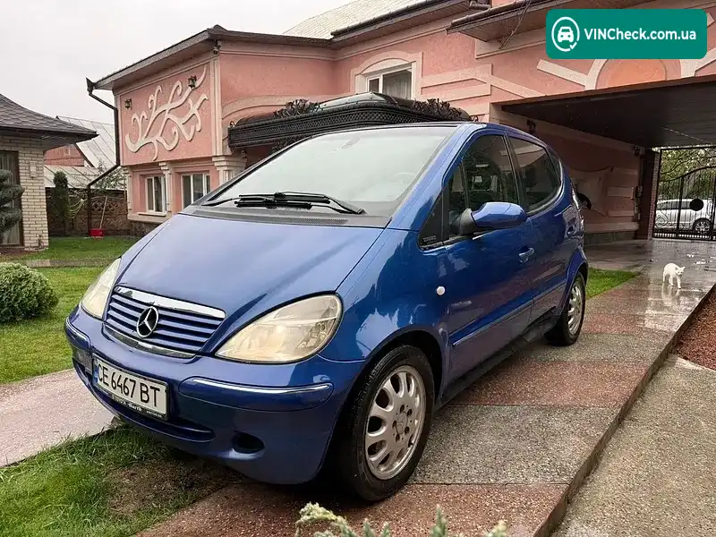Mercedes-Benz A-Class 2002, фото з оголошення 1 з 20, VIN WDB1681091J751387