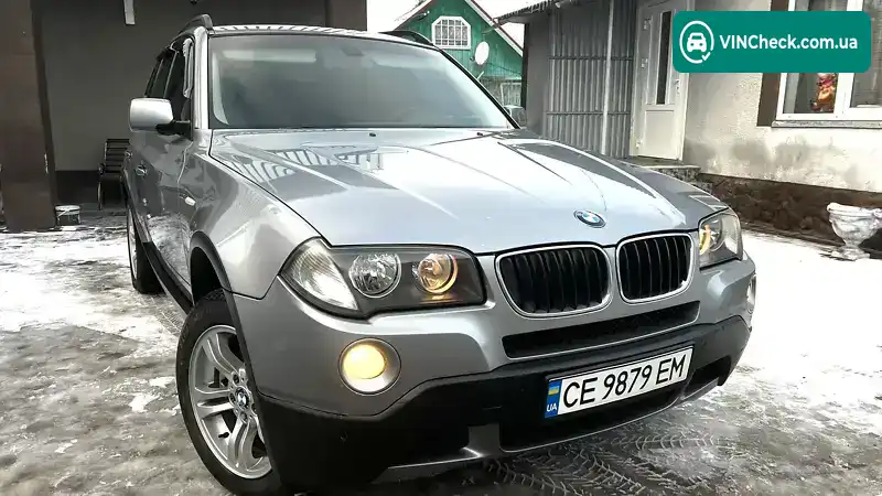 BMW X3 2007, фото з оголошення 1 з 21, VIN WBAPE11090WH29762