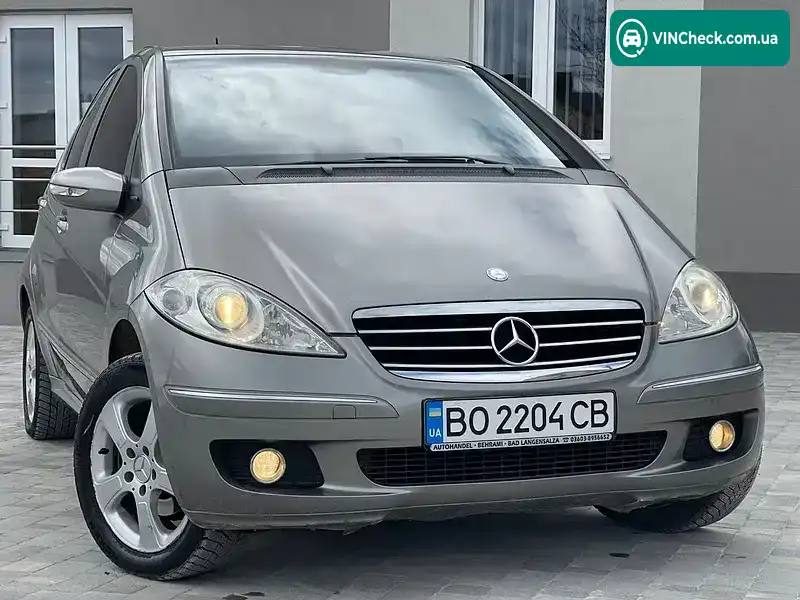 Mercedes-Benz A-Class 2004, фото з оголошення 1 з 21, VIN WDD1690331J045219