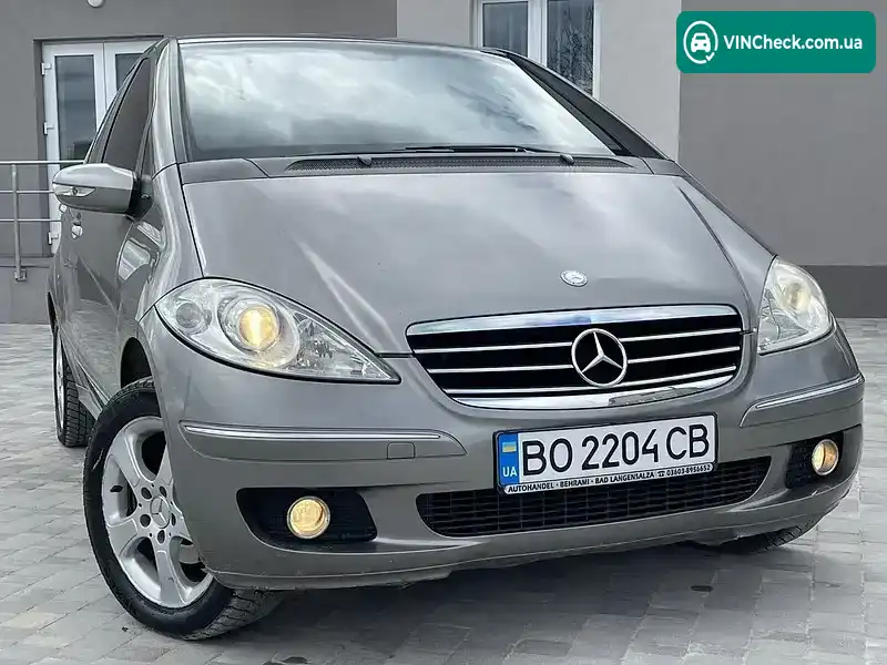 Mercedes-Benz A-Class 2004, фото з оголошення 2 з 21, VIN WDD1690331J045219
