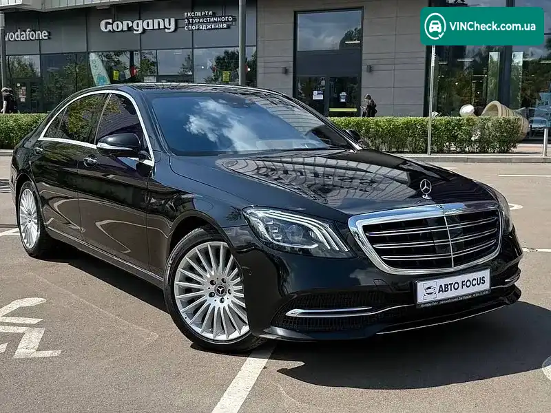 Mercedes-Benz S-Class 2018, фото з оголошення 1 з 20, VIN WDD2221861A398338