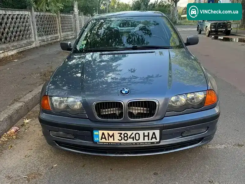 BMW 3 Series 2000, фото з оголошення 2 з 20, VIN WBAAL11080AX10304