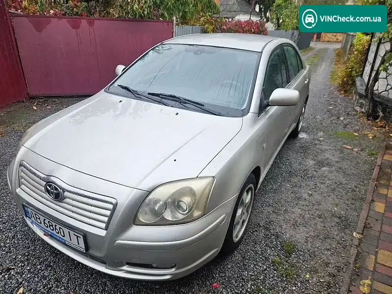 Toyota Avensis 2004, фото з оголошення 1 з 14, VIN SB1DR56L90E082078