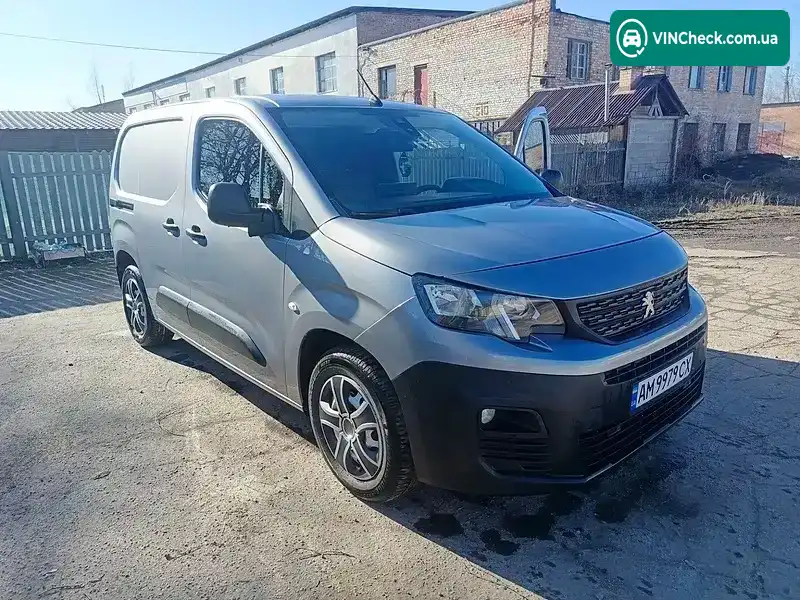 Peugeot Partner 2018, фото з оголошення 1 з 20, VIN VR3EFYHZJJJ862140