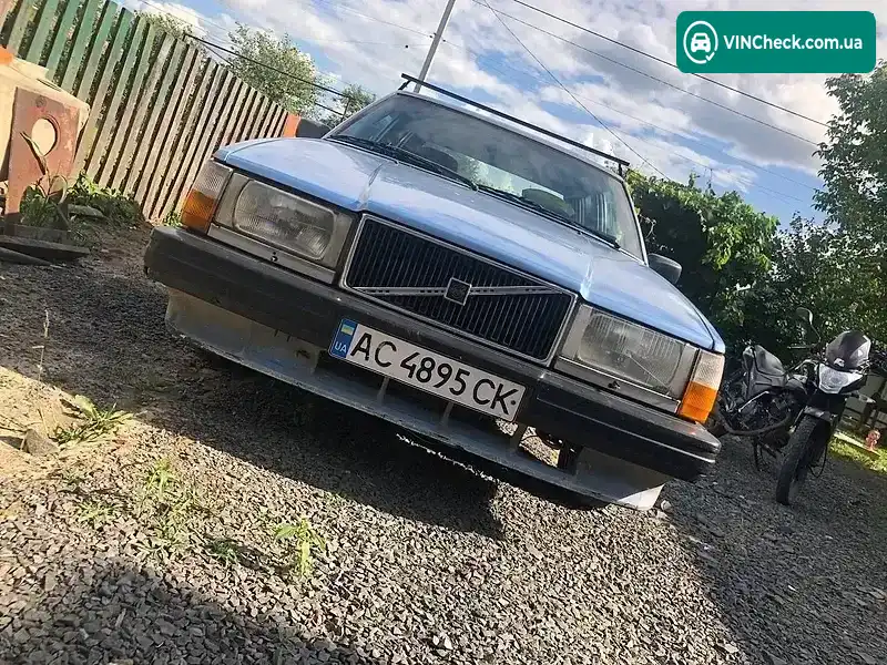 Volvo 740 1987, фото з оголошення 2 з 11, VIN YV1744842H2134618