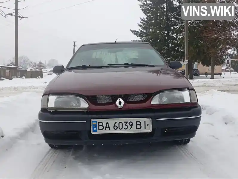 Renault 19 1993, фото з оголошення 1 з 14, VIN VF1L53B0509731614