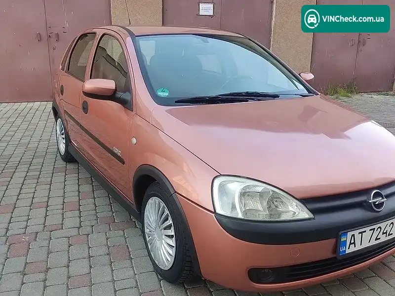 Opel Corsa 2001, фото з оголошення 2 з 15, VIN W0L0XCF6814106526