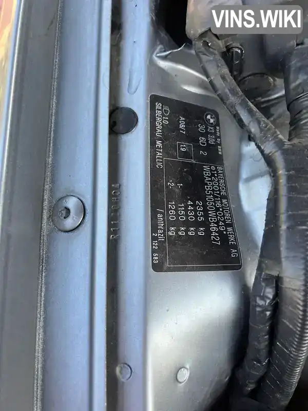 BMW X3 2004, фото з оголошення 2 з 21, VIN WBAPB51050WB46427