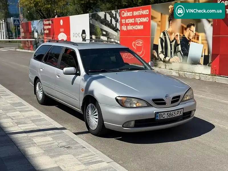 Nissan Primera 2000, фото з оголошення 2 з 12, VIN SJNBCAP10U0048181