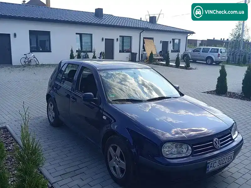 Volkswagen Golf 2000, фото з оголошення 2 з 16, VIN WVWZZZ1JZ1P145119