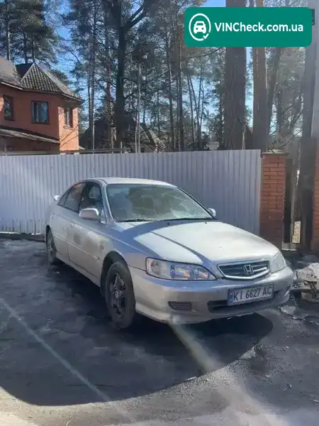 Honda Accord 2002, фото з оголошення 1 з 12, VIN SHHCG85701U203818