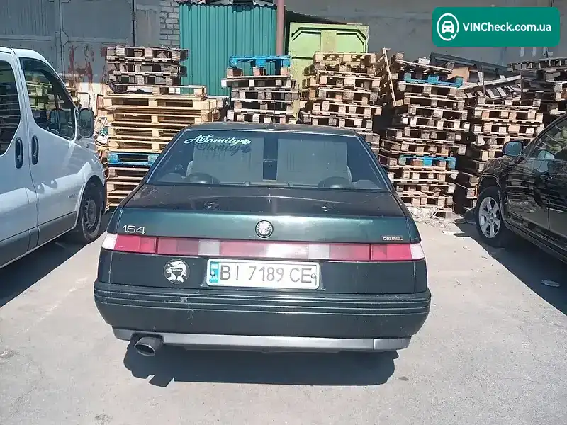 Alfa Romeo 164 1988, фото з оголошення 1 з 9, VIN ZAR164A1000004744