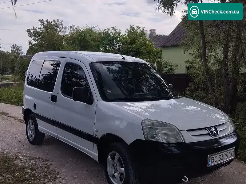 Peugeot Partner 2004, фото з оголошення 1 з 20, VIN VF3GCRHYB96099011