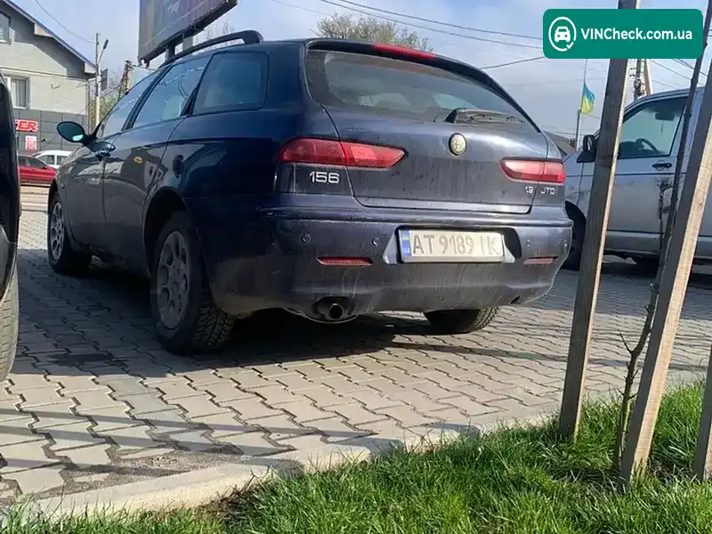 Alfa Romeo 156 2001, фото з оголошення 2 з 13, VIN ZAR93200001271996