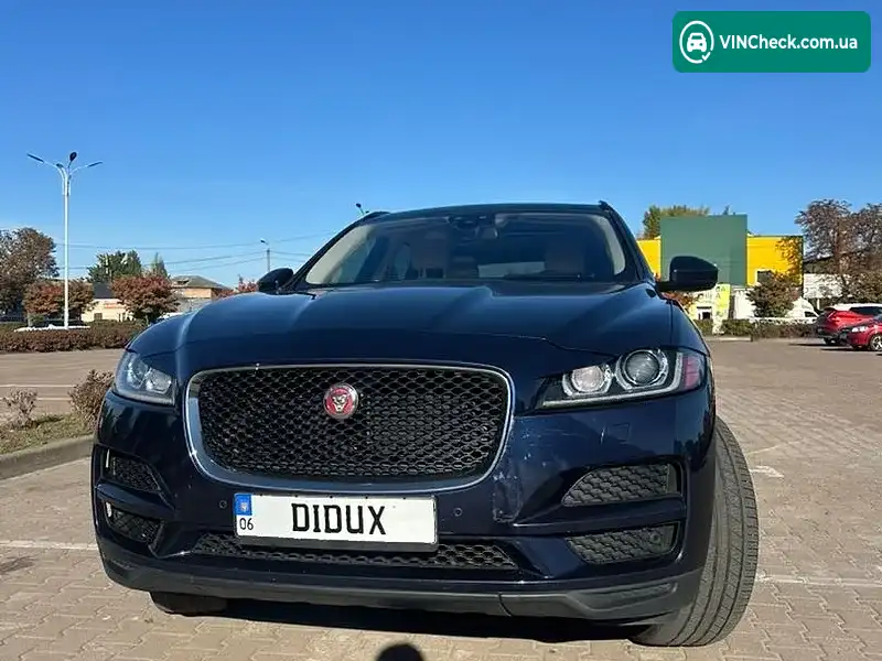 Jaguar F-Pace 2016, фото з оголошення 1 з 20, VIN SADCJ2BN5HA494249