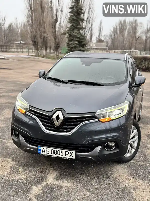 Renault Kadjar 2016, фото з оголошення 1 з 21, VIN VF1RFE00X56555723