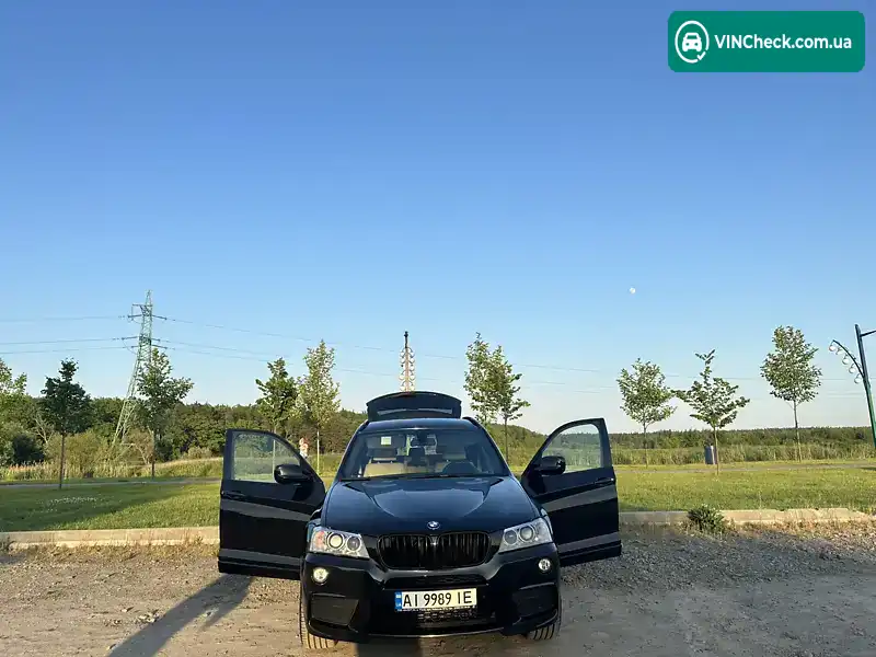BMW X3 2013, фото з оголошення 2 з 18, VIN WBAWY310100F11431