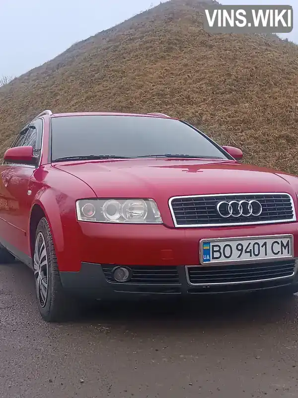Audi A4 2001, фото з оголошення 2 з 13, VIN WAUZZZ8E82A152510