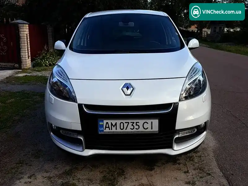 Renault Scenic 2012, фото з оголошення 1 з 8, VIN VF1JZ140647842489