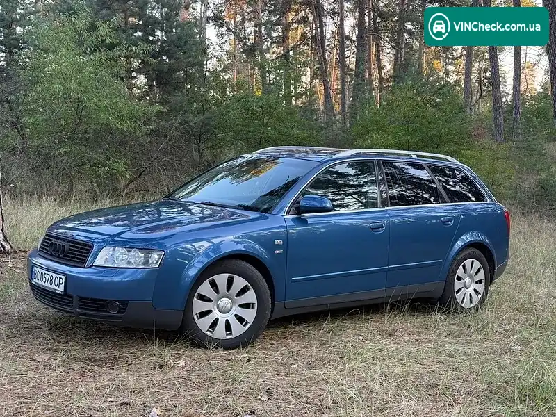 Audi A4 2001, фото з оголошення 2 з 20, VIN WAUZZZ8E22A112553