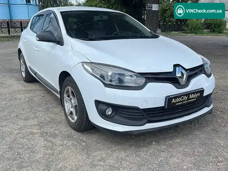 Renault Megane 2014, фото з оголошення 1 з 11, VIN VF1BZ0R0250772082