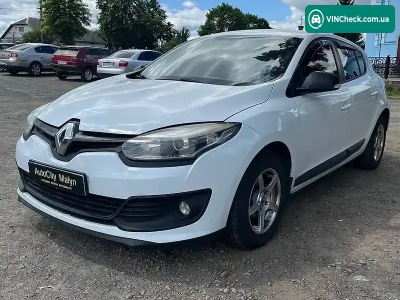 Renault Megane 2014, фото з оголошення 2 з 11, VIN VF1BZ0R0250772082