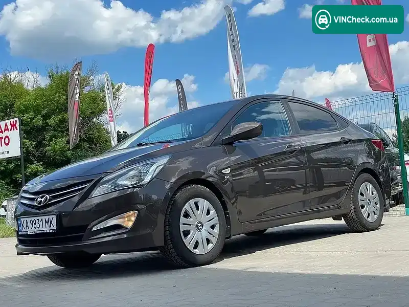 Hyundai Solaris 2016, фото з оголошення 2 з 21, VIN Z94CT41DBHR487613