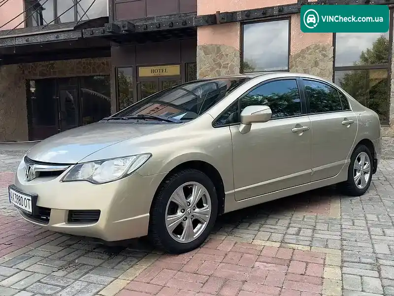 Honda Civic 2008, фото з оголошення 2 з 20, VIN NLAFD76408W025043