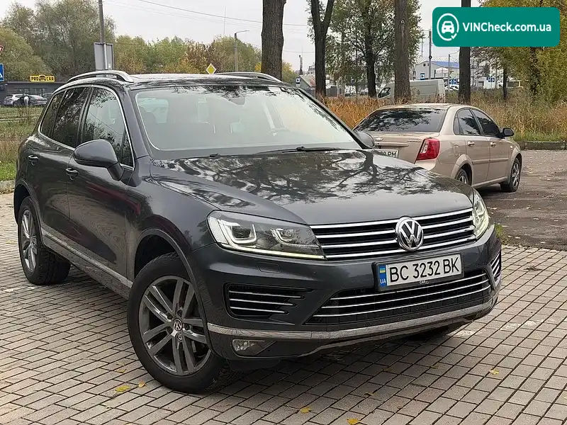 Volkswagen Touareg 2015, фото з оголошення 1 з 12, VIN WVGZZZ7PZGD001890