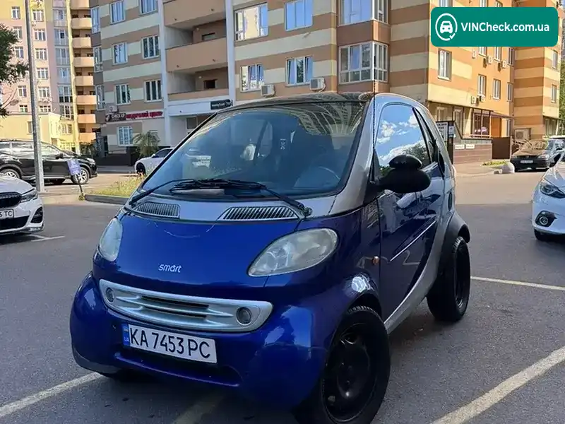 Smart Fortwo 2000, фото з оголошення 1 з 15, VIN WME01MC01YH029453