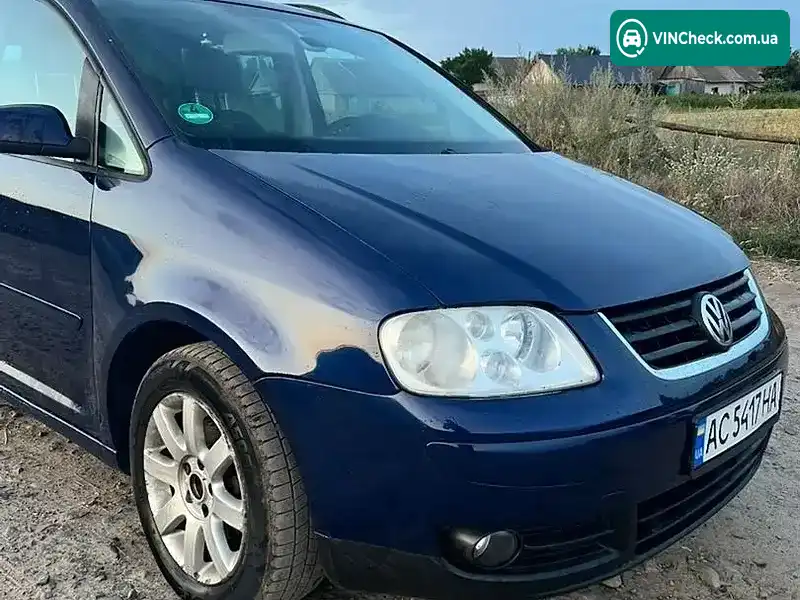 Volkswagen Touran 2005, фото з оголошення 2 з 10, VIN WVGZZZ1TZ6W101727
